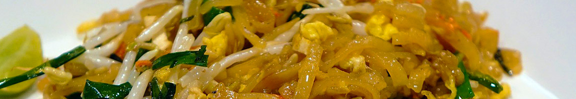 Eating Thai at Mahli Thai Cuisine restaurant in Chippewa Falls, WI.
